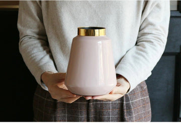 Enamel Vase 06
